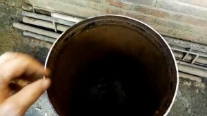 коптилка из газового баллона за пару часов .