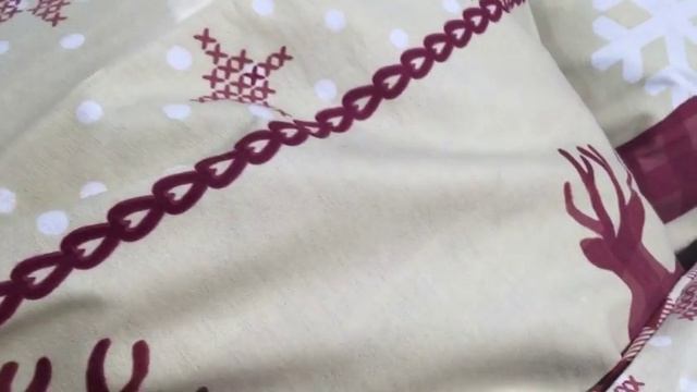 LISSON постельное белье из фланели "Олени" смотреть онлайн