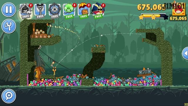 ANGRY BIRDS FRIENDS TOURNAMENT: CAN J1M101 GET ALL THREE STARS ? #83 1 LEVEL смотреть онлайн