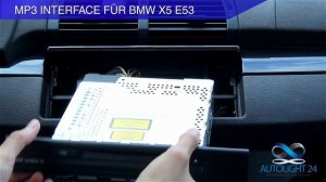 Installation USB MP3 Aux Adapter Interface für BMW X5 E53