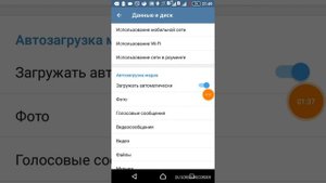 Настройки мессенджера Телеграм,  чтобы не засорял память телефона и комфортно было работать