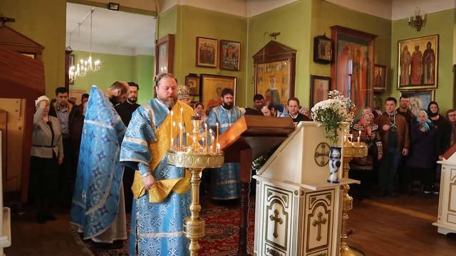 Славление.  Воскресная Литургия . Благовещение Пресвятой Богородицы. 7 апреля 2019