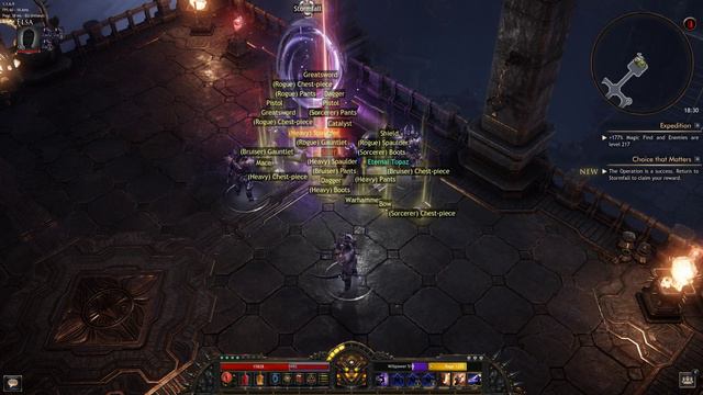 Wolcen 1.1.6.9 The Sniper Tank. Pistol & Shield / Railgun Shadow build. Wrath of Sarisel 217 run. смотреть онлайн