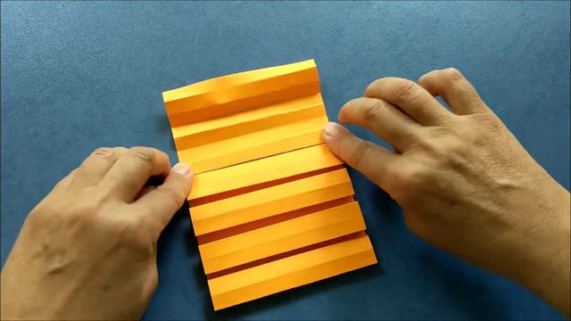 Забор оригами из бумаги | Origami paper fence