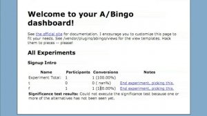 A/B Тестирование с A/Bingo