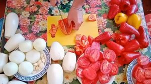 Салат десятка на зиму. Пошаговый рецепт.