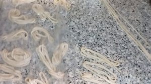 Жареный лагман Цомян. Секреты уйгурской кухни. Идеальное тесто для лагмана.