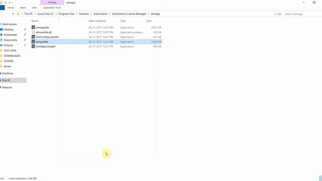 Automation License manager Application Programming Interface error(20) смотреть онлайн