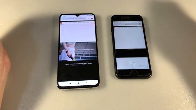 Xiaomi Mi 9 Lite vs iPhone 7 смотреть онлайн