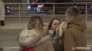 МИЛАХА НАГЛО ЗАСУНУЛА СВОЙ БАНАН. ЧАСТЬ 3.