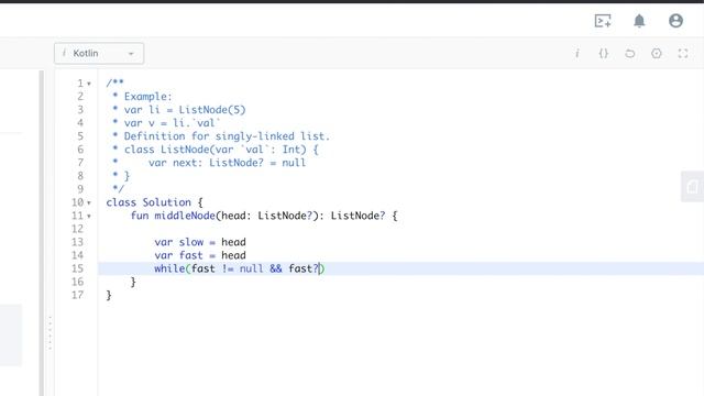 Leetcode - Middle of the Linked List смотреть онлайн