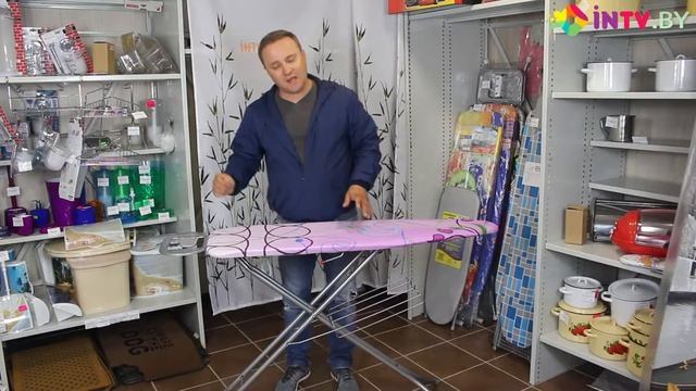 Обзор гладильной доски EGOIST, 120*38см 22778А смотреть онлайн