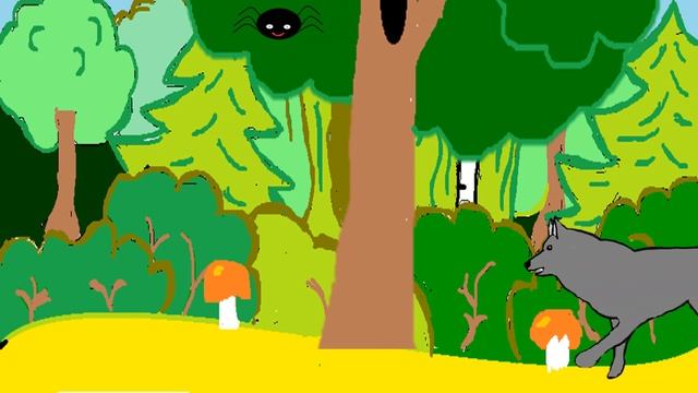 Прогулка по лесу. Знакомимся с лесными животными. Развивающие мультики про лес.