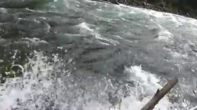 Порог Мандергол. Река Ока Саянская. смотреть онлайн