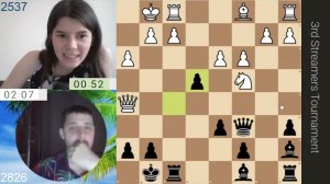 ОН КАКОЙ ТО БЕССТРАШНЫЙ! // 1\4 - ИГРА №3 // IM ЮЛИЯ ОСЬМАК vs GM КЛЕМЕНТИЙ СЫЧЕВ