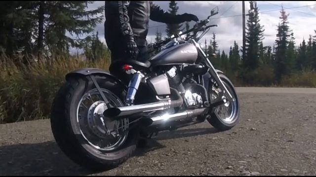 Honda Shadow Bobber Build AKTOYZ смотреть онлайн
