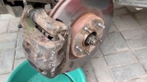 Infiniti fx35 fx45 replacement brake caliper for 2 piston замена тормозной суппорт на двухпоршенвой
