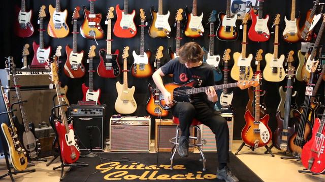 Fender Mustang Bass Sunburst from 1978 by Alexandre Geoffrion смотреть онлайн