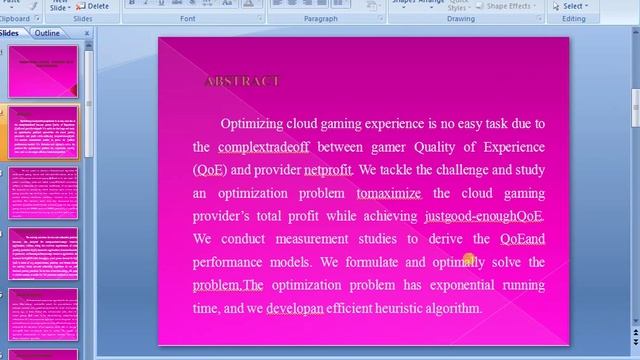 IEEE 2015 JAVA PLACING VIRTUAL MACHINES TO OPTIMIZE CLOUD GAMING EXPERIENCE
