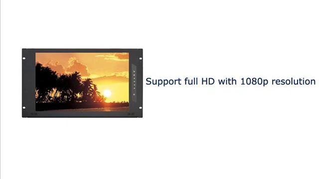 6U 17" WideScreen 1080p High Resolution 1920 x 1080 Rackmount LCD Monitor with DVI-D, HDMI, смотреть онлайн