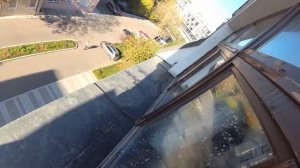 Мойка окон.Техника мытья глухих окон.