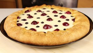 ВЫ ПОПРОСИТЕ ЕЩЕ И ЕЩЕ КУСОЧЕК! Пирог с Творогом и Вишней