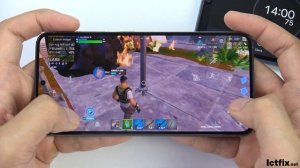 Samsung Galaxy S23 test game Fortnite 90FPS | Snapdragon 8 Gen 2, 120hZ Display