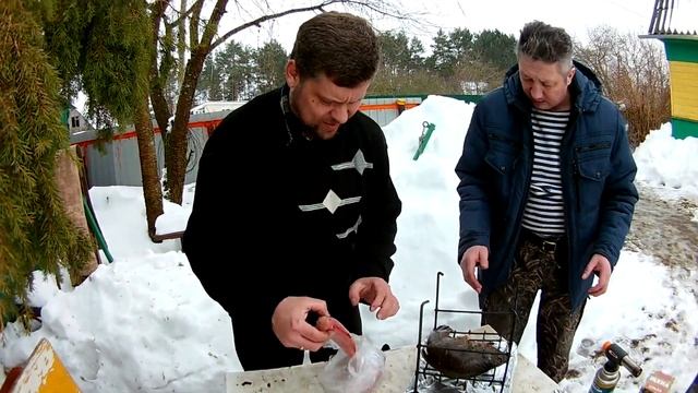Горячее копчение морского окуня.