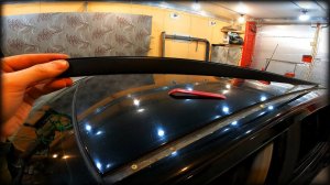 Как снять молдинги крыши Nissan Qashqai 2006-2010год