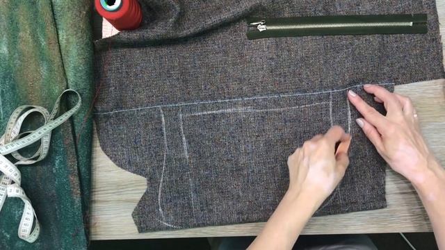 Войлок и швейная обработка.Делаем Карман.