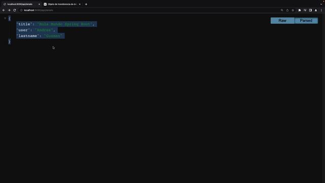 Spring Boot 3: Cómo personalizar nuestro DTO смотреть онлайн