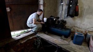 Пробуем красить. Красим капот припыльный слой