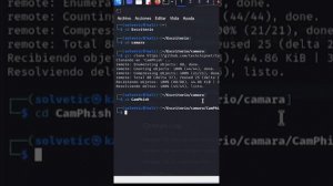 CAMPHISH en Kali Linux