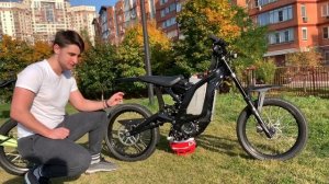 Modified ~18hp Sur-Ron ebikes by SurRonshop review [english subtitles] | обзор мощных электробайков