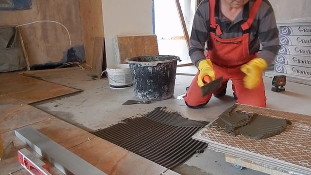 Пристрой Укладка напольной плитки