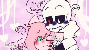 OMG ME X CROSS SANNNS!(undertale amino)