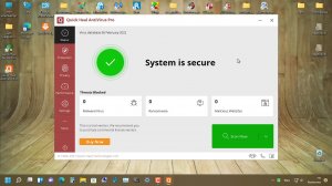 Тест антивирусов Январь 2022 - 23 Quick Heal AntiVirus Pro 22.00.wmv