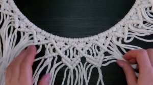 МАКРАМЕ ВЕНОК своими руками DIY Macrame Wreath Tutorial