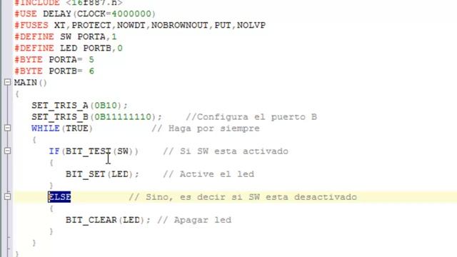 Curso de Microcontroladores PIC ? Endender y Apagar un LED [PIC C en CCS C] - # 001 смотреть онлайн