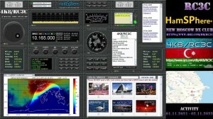 4K8/RC3C - HamSphere - Morning activities on HF bands from OSR [Pt.2]