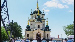 Крым, Храм Воскресения Христова, Байдарские ворота, Орлиное 25.06.2017.mp4