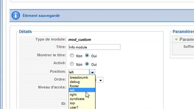 36 configurer module joomla смотреть онлайн