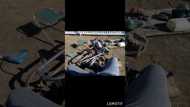 Мини байк из бензопилы) разгон до 75 км/ч смотреть онлайн