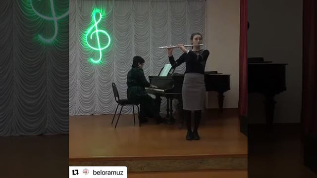 Зырянова Эвелина 5 кл. Флейта смотреть онлайн