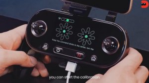 Autel EVO II / калибровка пульта управления