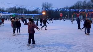 каток в цпкио Санкт-Петербург 8.01.15