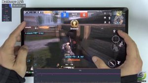 Samsung Galaxy Tab S9 Plus test game PUBG Mobile
