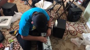 LG XBOOM CJ45 Extreme Power Party System Unboxing & Review