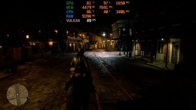 Red Dead Redemption 2 @ Asus ROG SCAR Strix 17 "G732L" (i7-10875H/RTX 2070 SUPER/300 Hz) смотреть онлайн