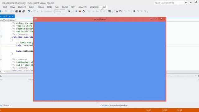 XNA Lesson 7 - Mouse Input смотреть онлайн